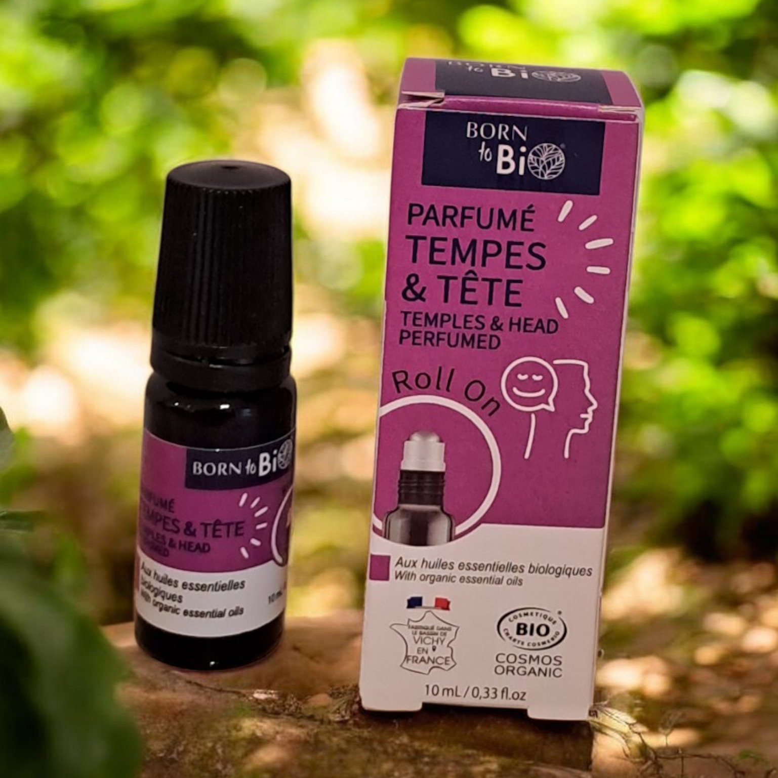 Roll-On Tempes & Tête Certifié Bio – Détente & Effet Frais Immédiat