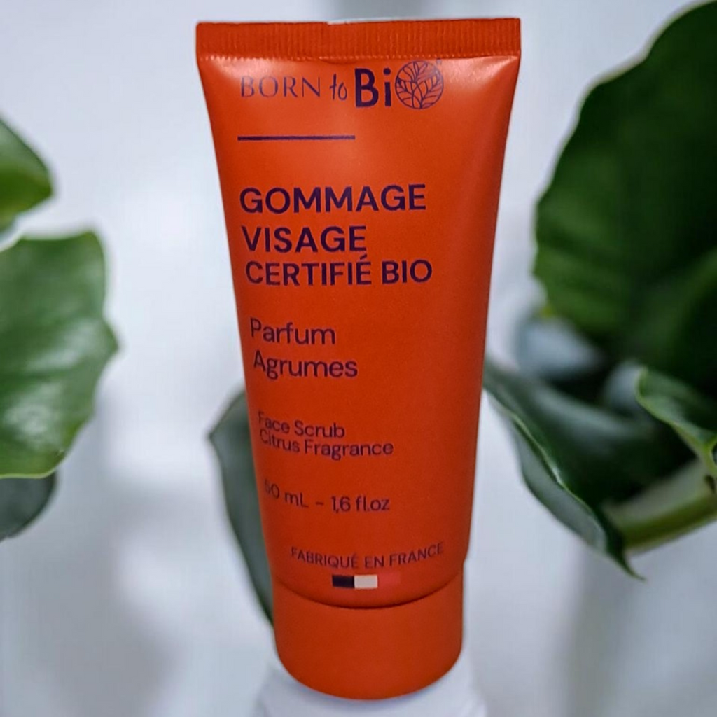Gommage Visage Agrumes Certifié Bio – Exfoliant Naturel Éclat & Pureté