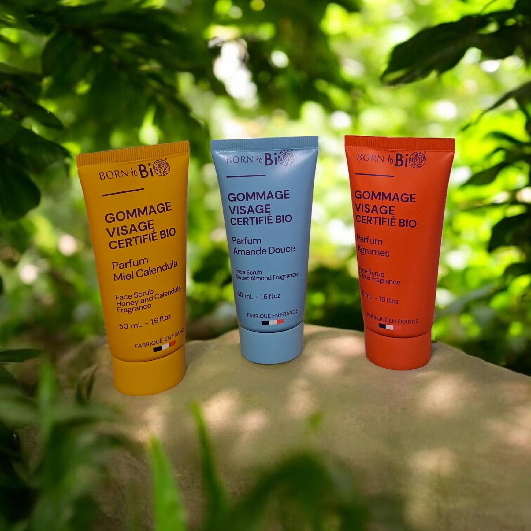 Gommage Visage Miel & Calendula Certifié Bio – Exfoliant Doux Apaisant