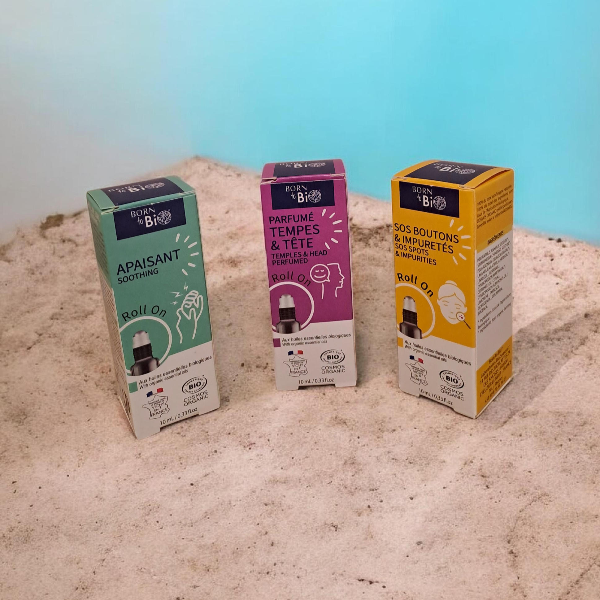 Roll-On Tempes & Tête Certifié Bio – Détente & Effet Frais Immédiat