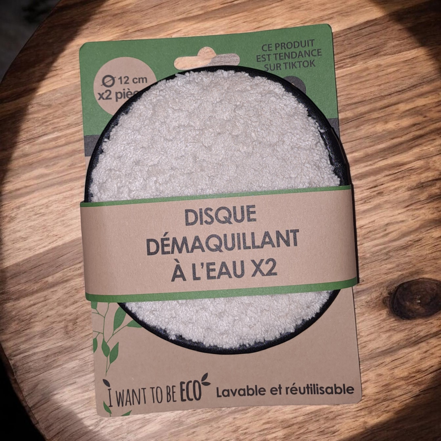 Disques Démaquillants Lavables x2 – Douceur & Écologie