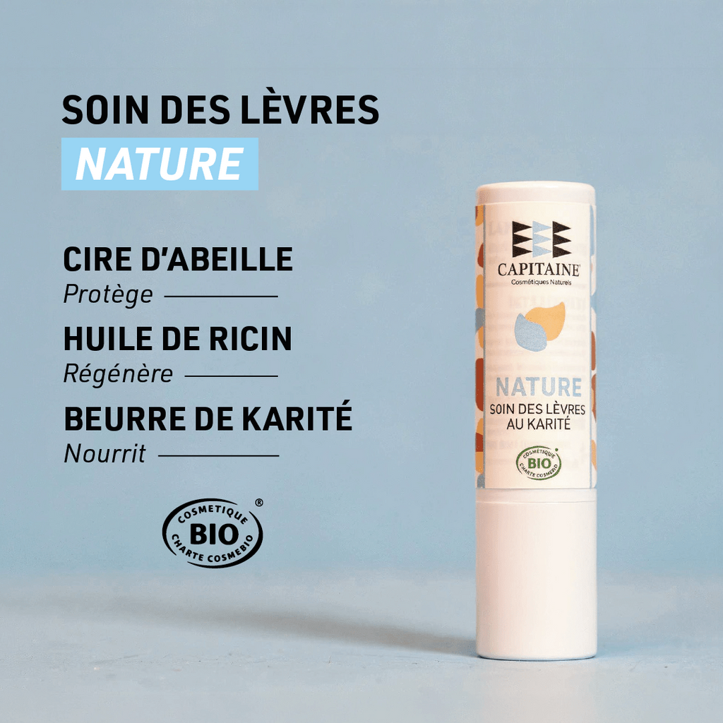 Baume soin des lèvres BIO – Nature