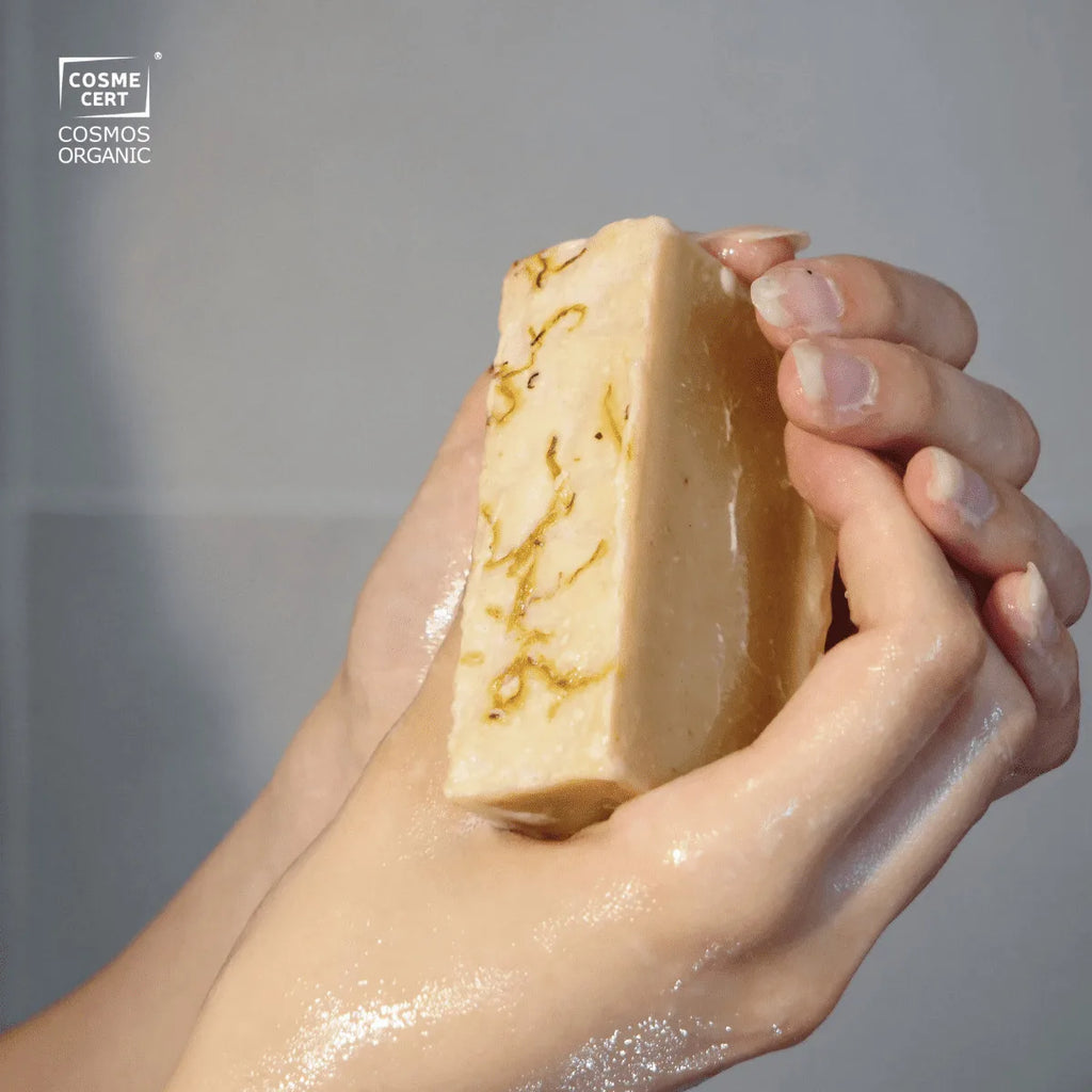 Savon certifié BIO surgras orange calendula