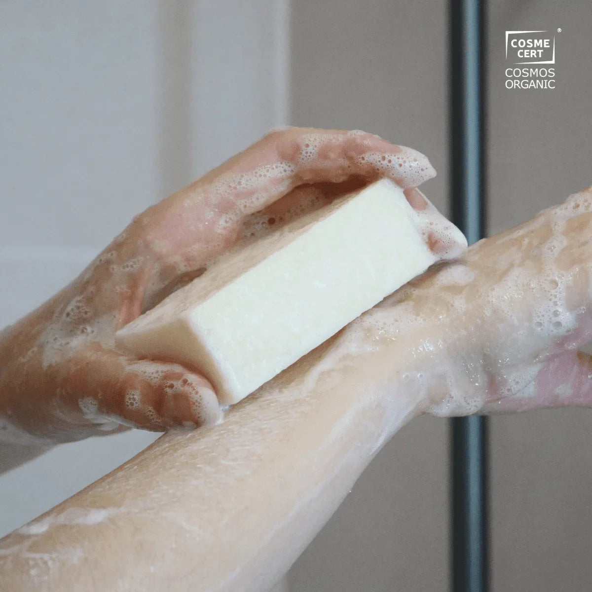 Savon surgras neutre lait de chèvre certifié BIO