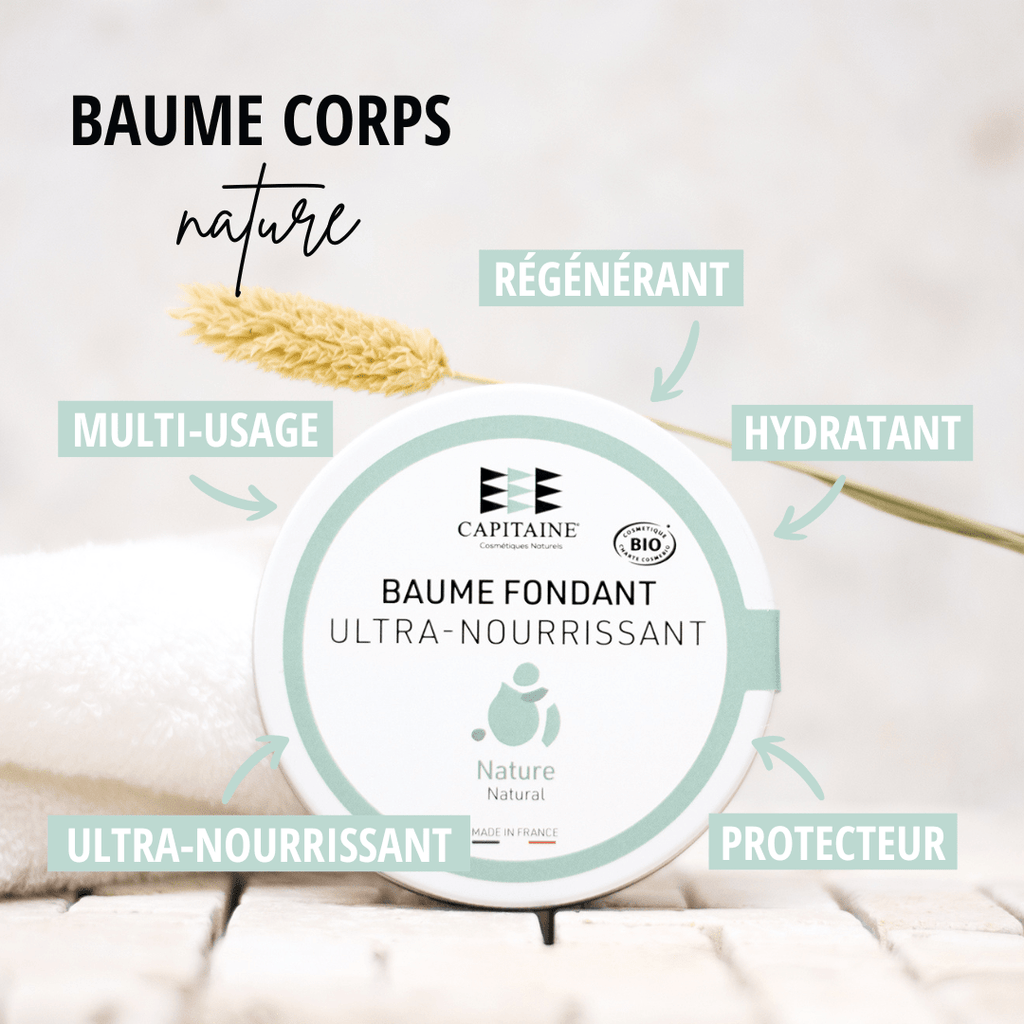 Baume corps & visage BIO ultra-nourrissant sans parfum – Peaux sensibles