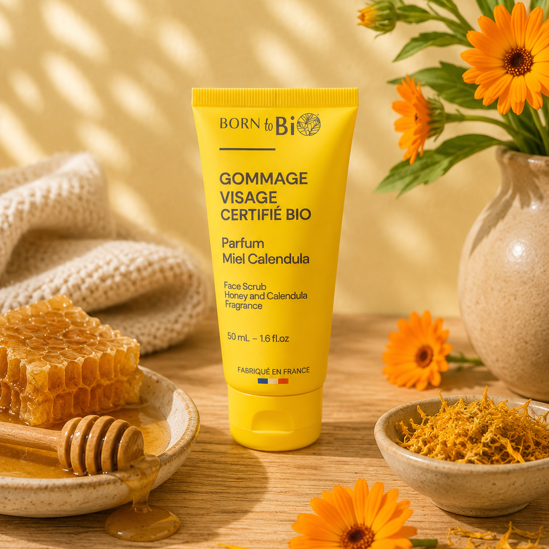 Gommage Visage Miel & Calendula Bio