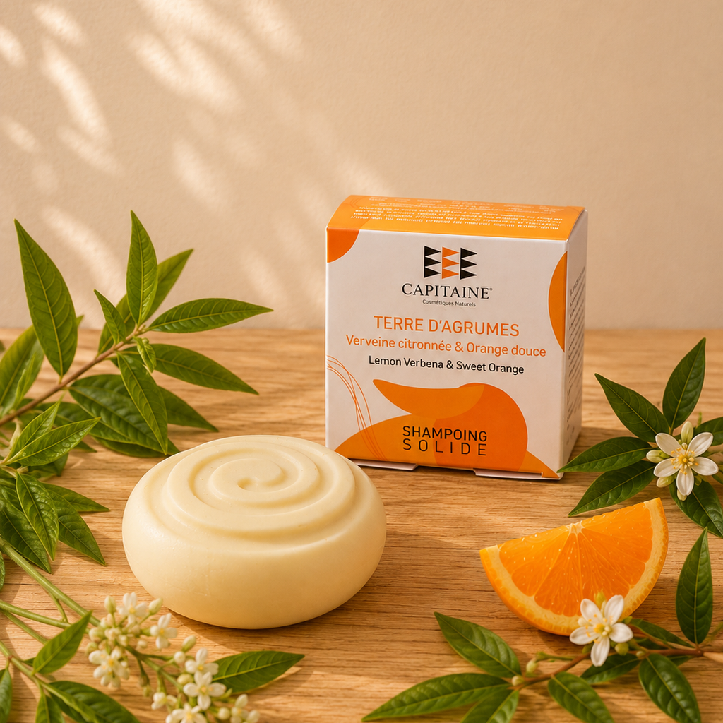 Shampoing solide Terre d’Agrumes