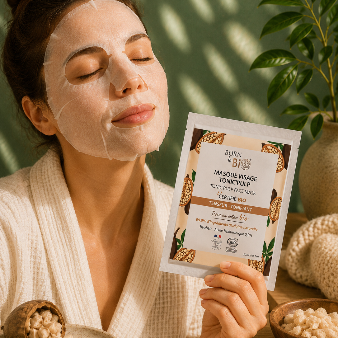 Masque visage bio hydratant Tonic'Pulp