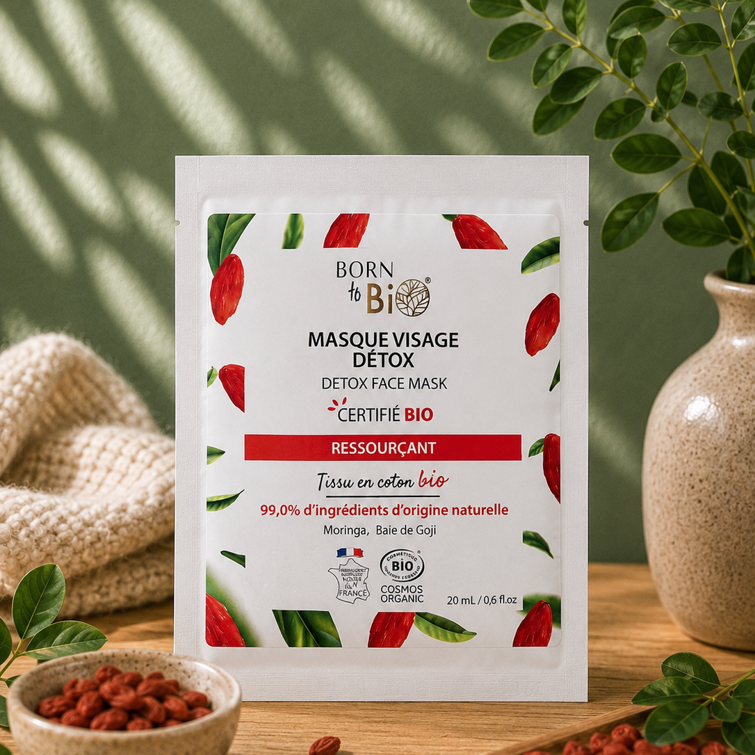 Masque Visage Détox Bio