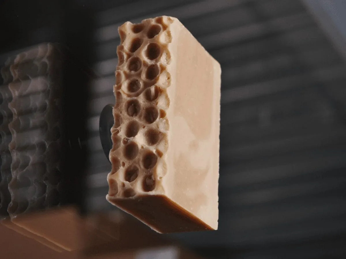 Porte savon aimenté